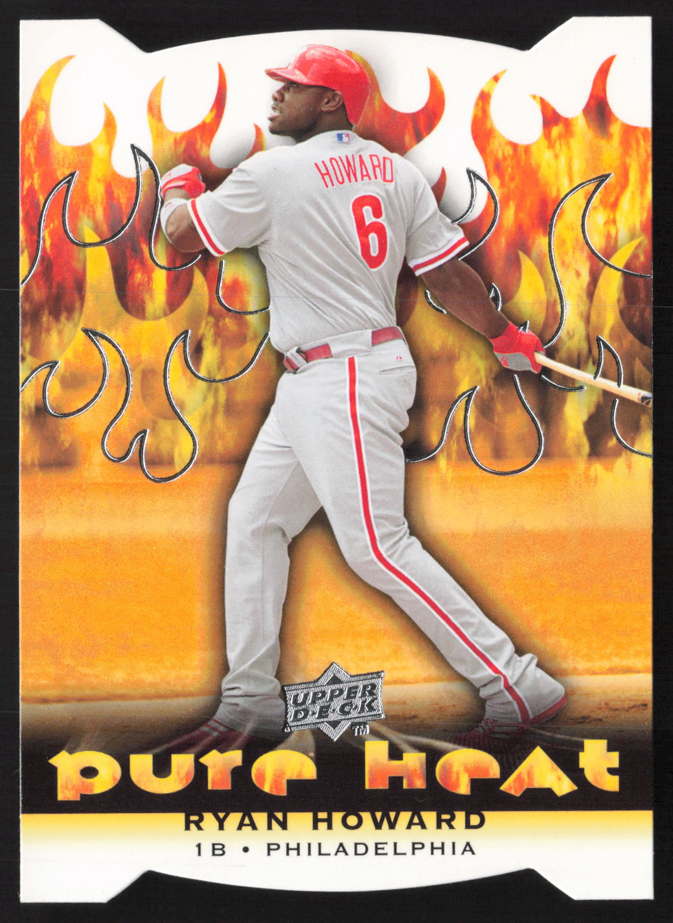 2010 Upper Deck #PH-13 Ryan Howard Pure Heat