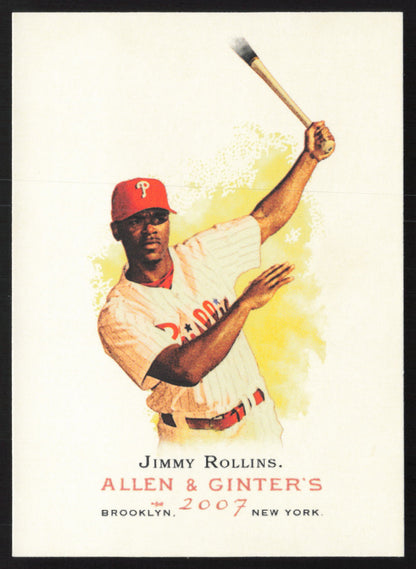 2007 Topps Allen & Ginter #205 Jimmy Rollins