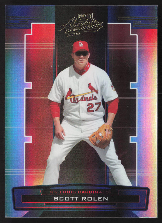 2005 Playoff Absolute Memorabilia #189 Scott Rolen