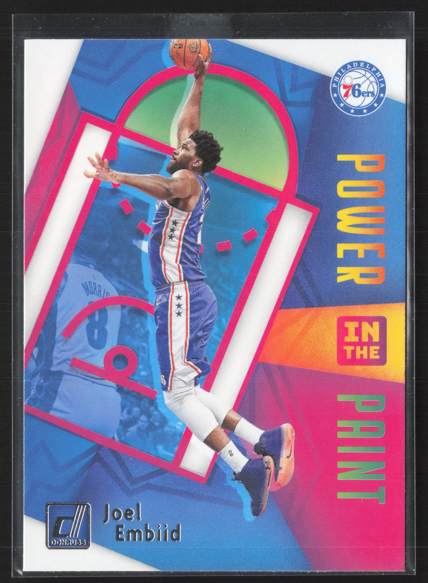 2020-21 Donruss #5 Joel Embiid Power in the Paint