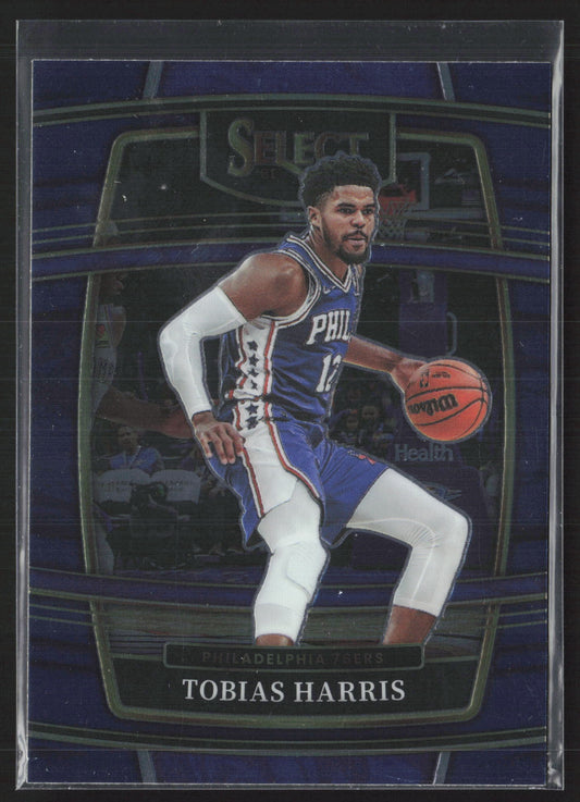 2021-22 Panini Select #16 Tobias Harris Blue (Retail Base)