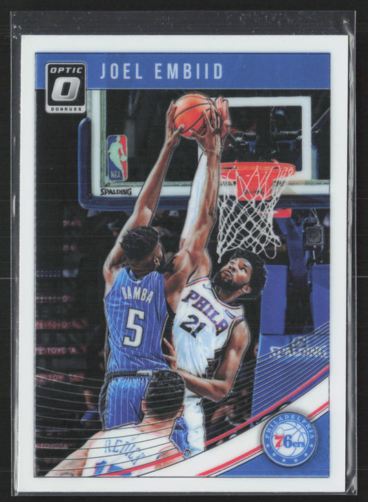 2018-19 Donruss Optic #99 Joel Embiid