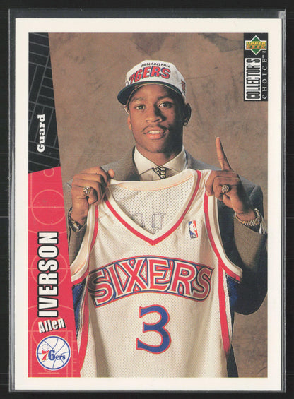 1996-97 Collector's Choice #301 Allen Iverson