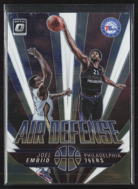 2021-22 Donruss Optic #5 Joel Embiid Air Defense